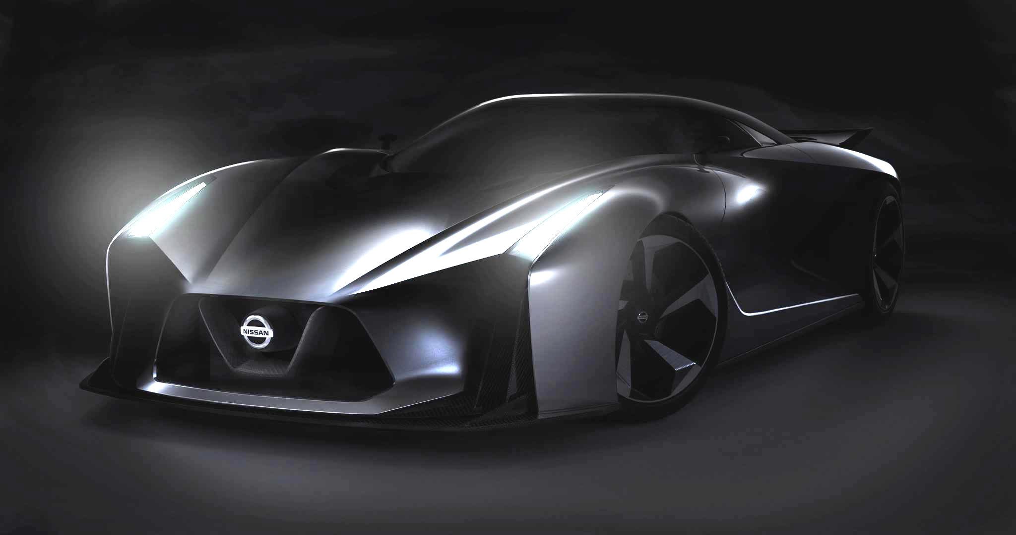 Concept of a future Nissan GT-R sports car